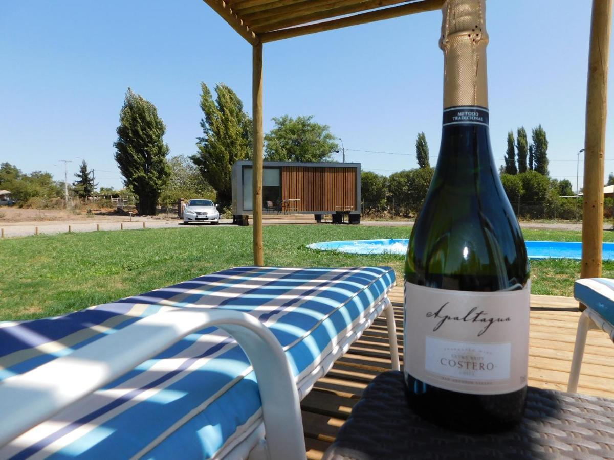 サンタ・クルスTiny Colchagua Cabanas Y Padelアパートメント エクステリア 写真